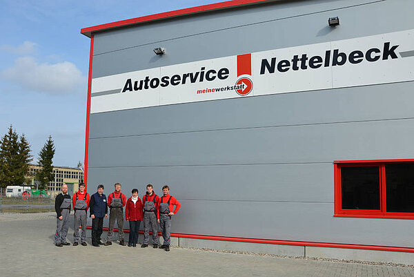 Autoservice Nettelbeck in Guestrow Team